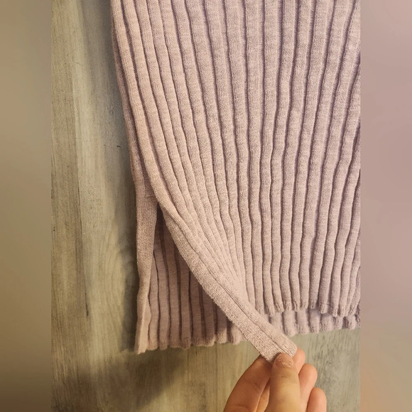 Free People Beach Linen Blend Veda Sweater Vest Ribbed V-Neck Sleeveless SP - Picture 7 of 11